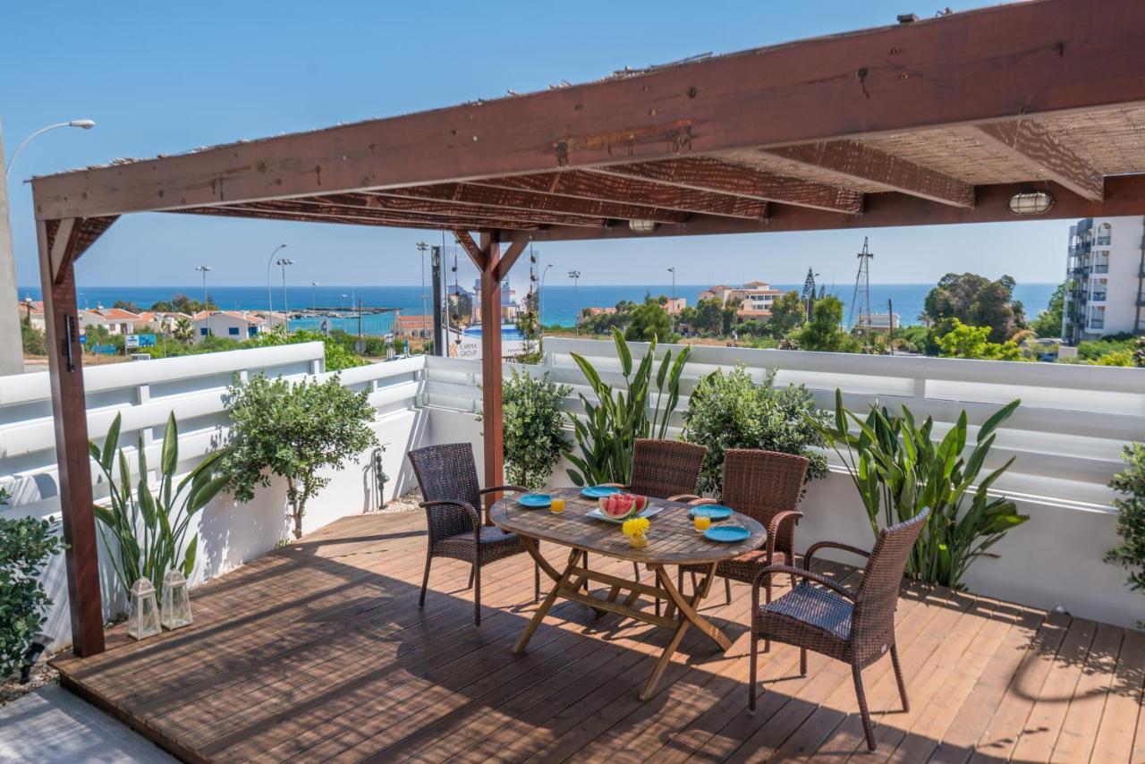 Narcissos Bay View Villa 프로타라스 외부 사진