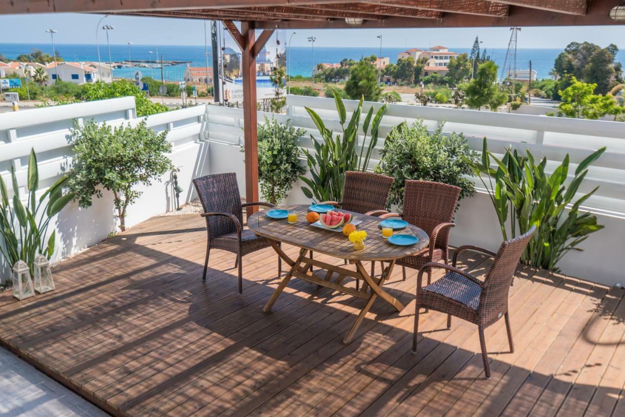 Narcissos Bay View Villa 프로타라스 외부 사진
