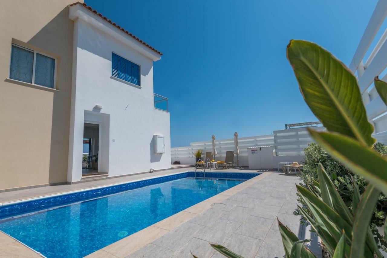 Narcissos Bay View Villa 프로타라스 외부 사진